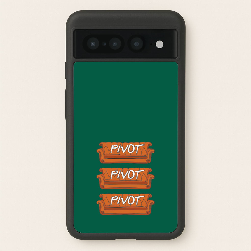Sitcom Couches Pivot - Friends Phone Case for Google Pixel 7 Pro