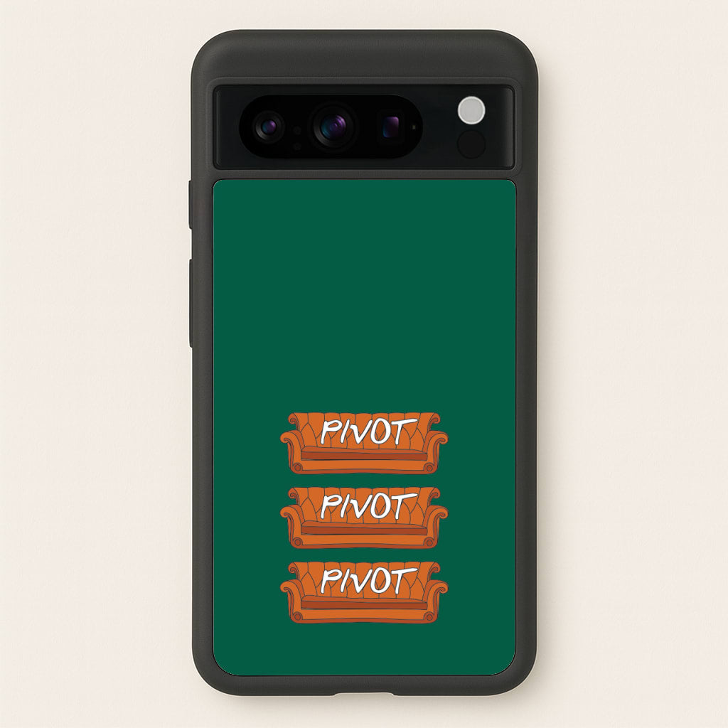 Sitcom Couches Pivot - Friends Phone Case for Google Pixel 8 Pro