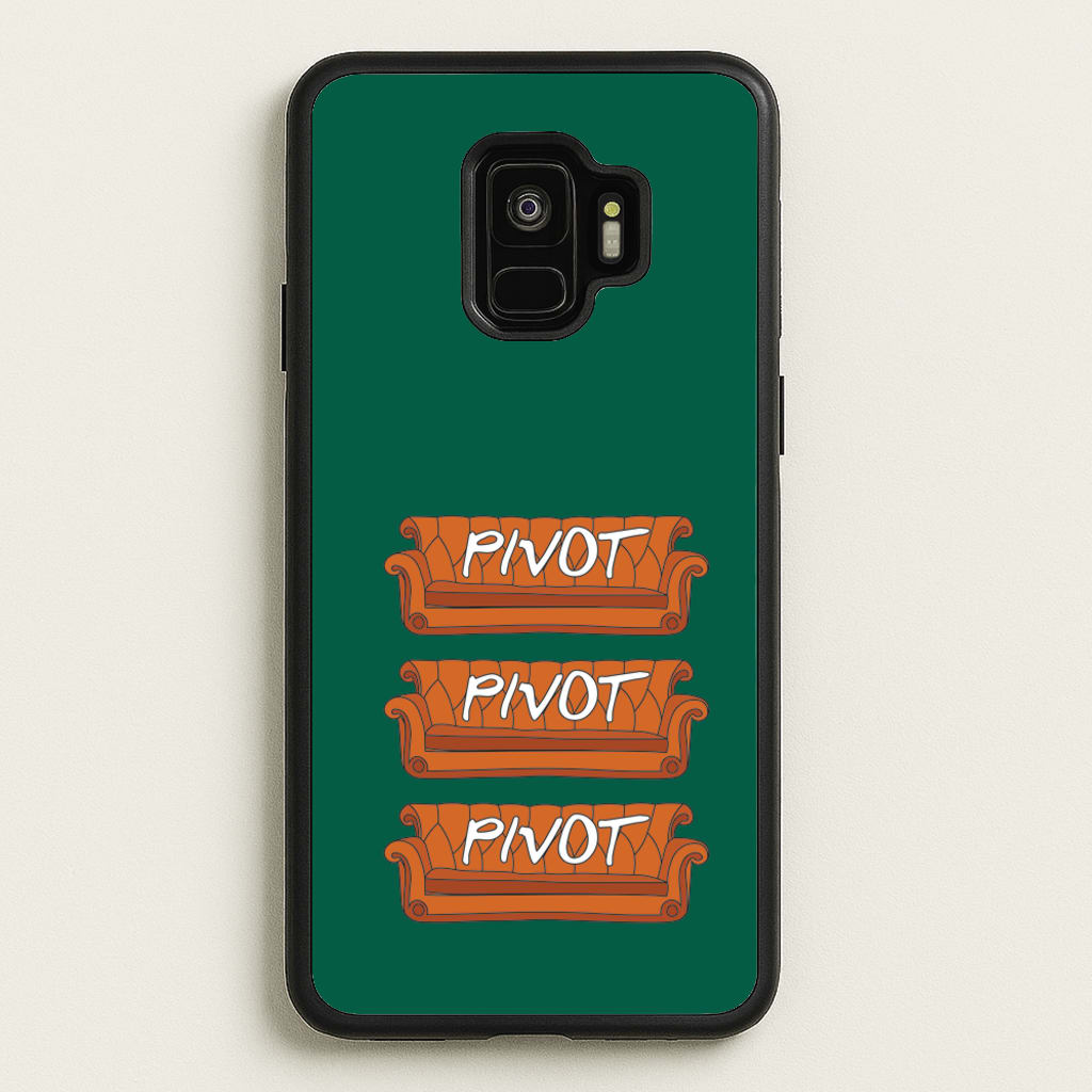 Sitcom Couches Pivot - Friends Phone Case for Galaxy S9