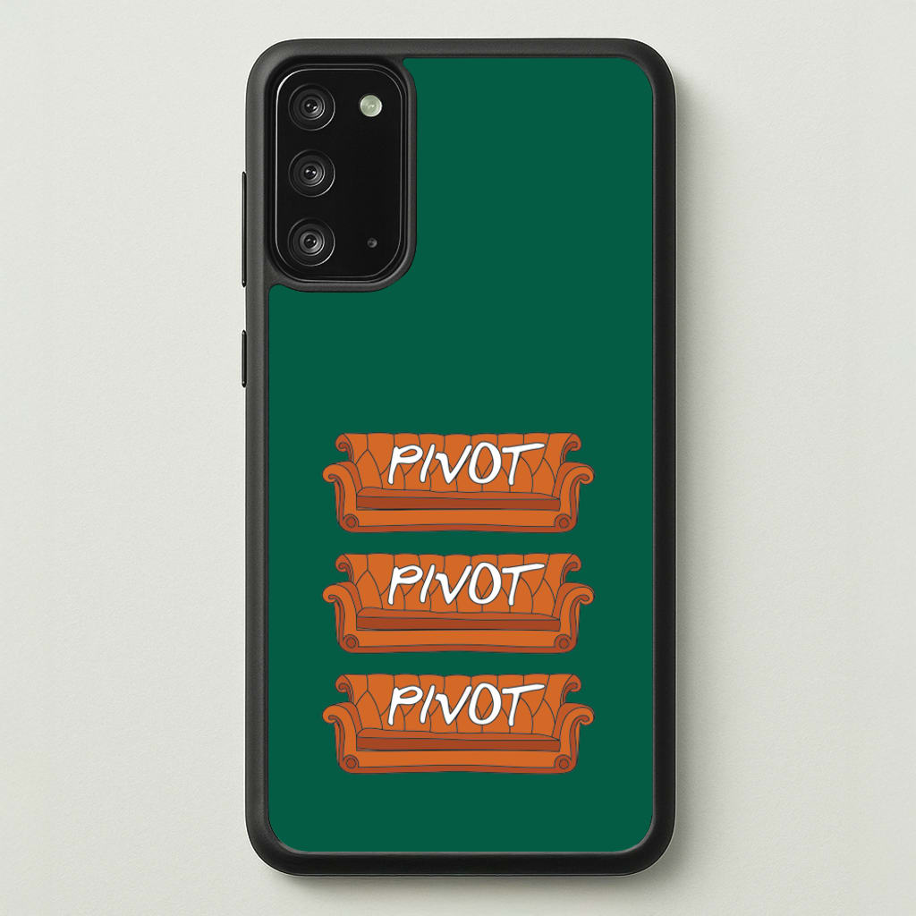 Sitcom Couches Pivot - Friends Phone Case for Galaxy Note 20