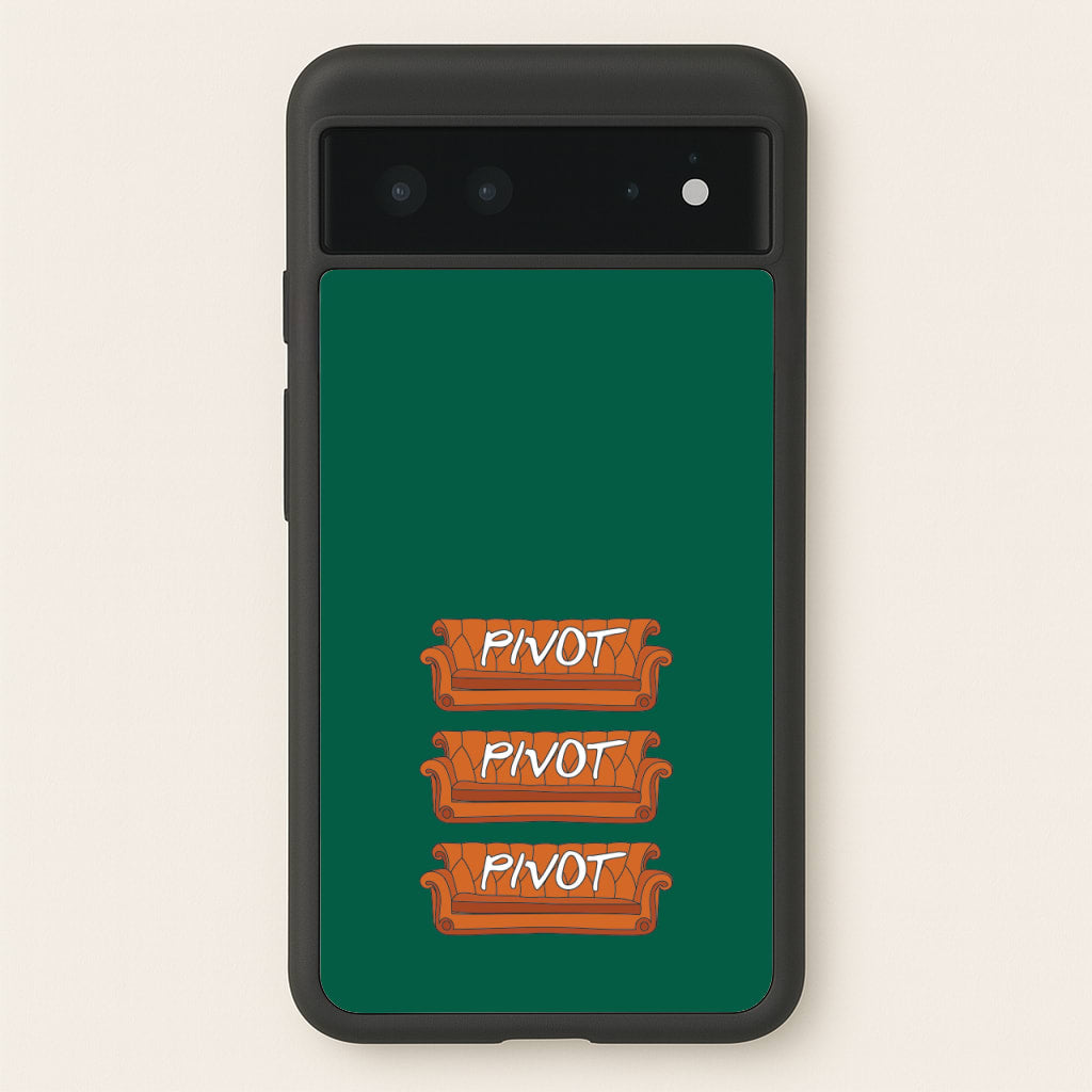 Sitcom Couches Pivot - Friends Phone Case for Google Pixel 6