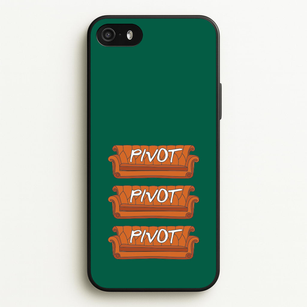 Sitcom Couches Pivot - Friends Phone Case for iPhone 5 / 5s / SE 2016