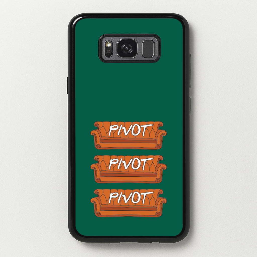 Sitcom Couches Pivot - Friends Phone Case for Galaxy S8