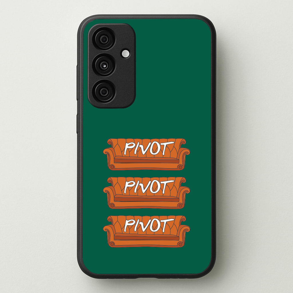 Sitcom Couches Pivot - Friends Phone Case for Galaxy A55