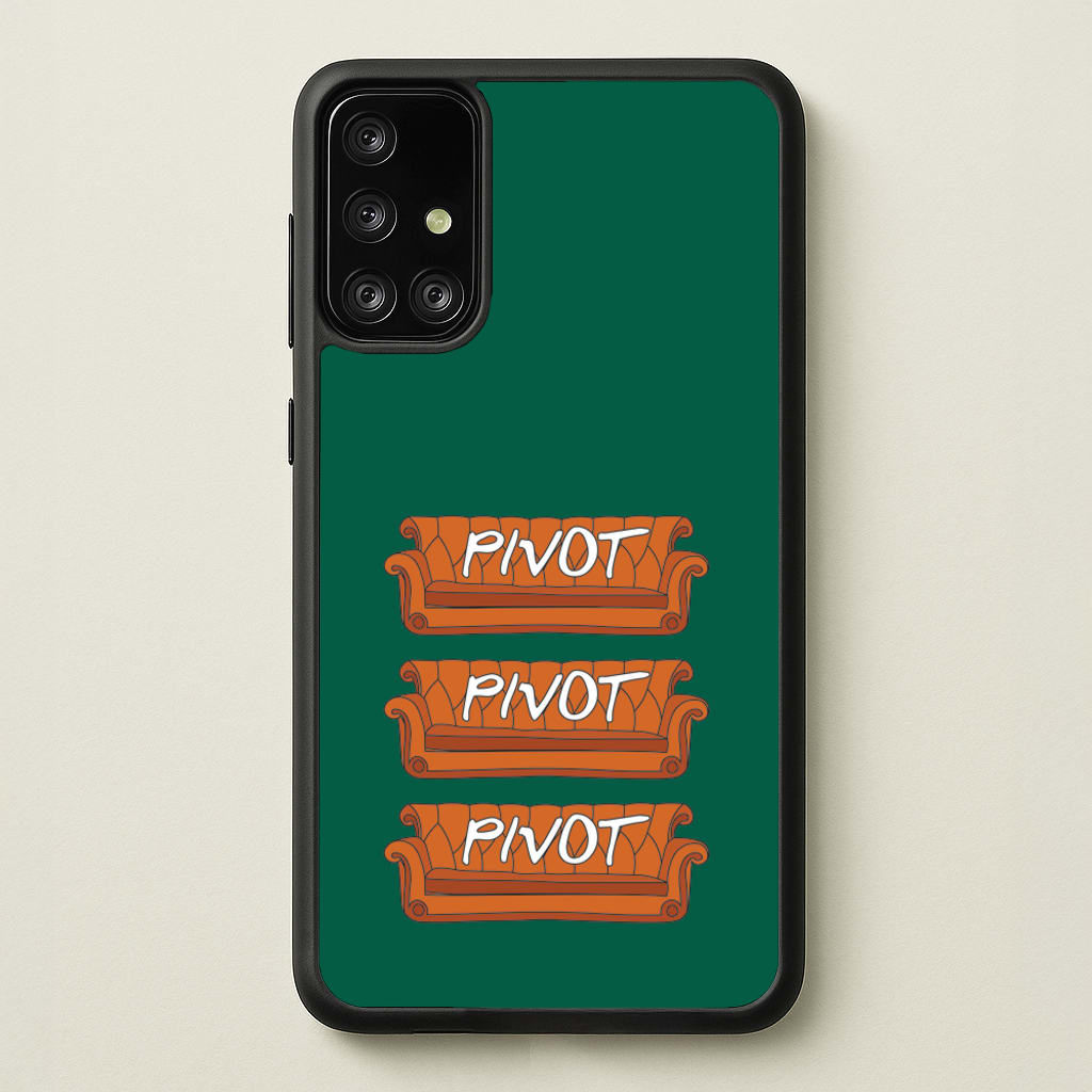 Sitcom Couches Pivot - Friends Phone Case for Galaxy A71