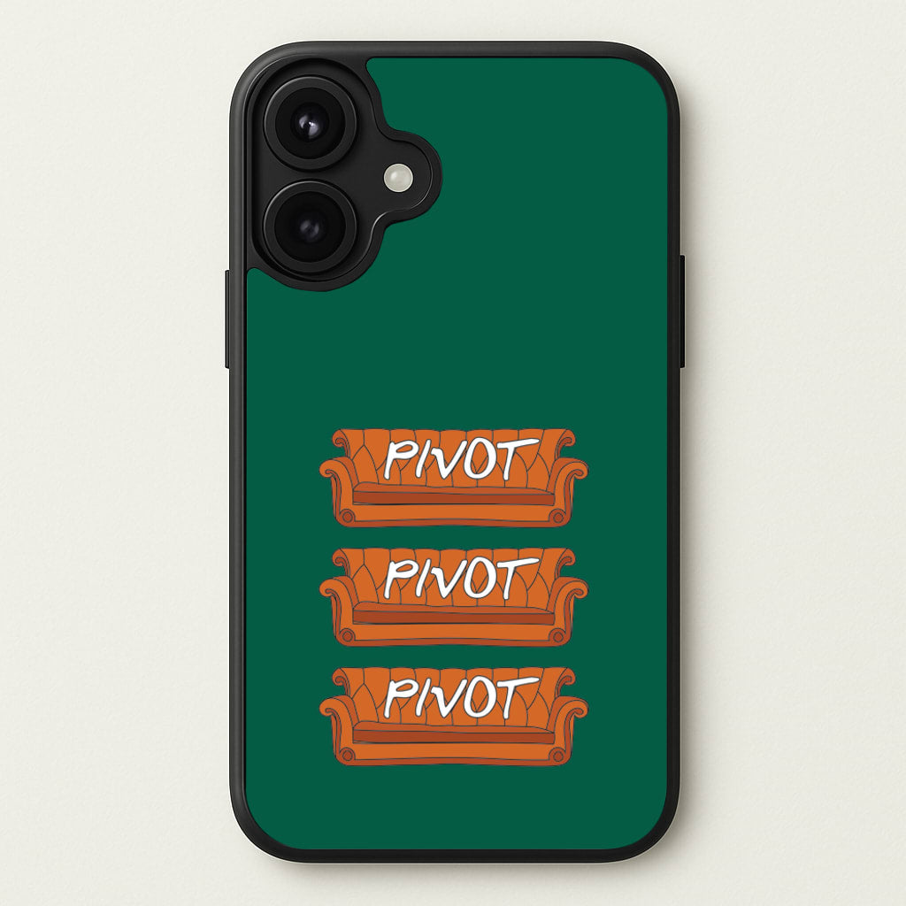 Sitcom Couches Pivot Phone Case for iPhone 17