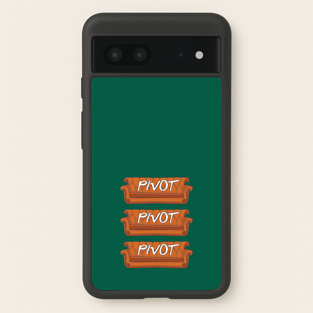 Sitcom Couches Pivot - Friends Phone Case for Google Pixel 7