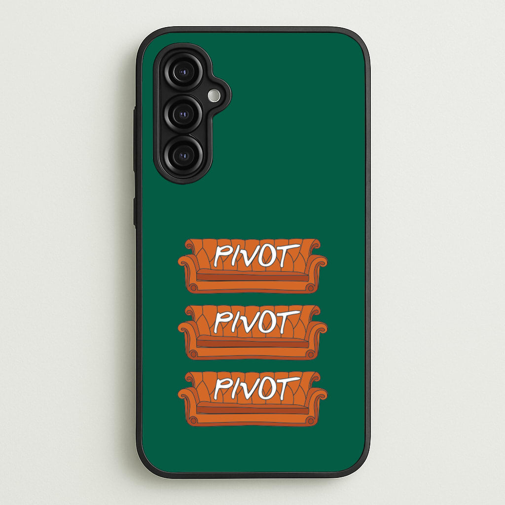 Sitcom Couches Pivot - Friends Phone Case for Galaxy A14