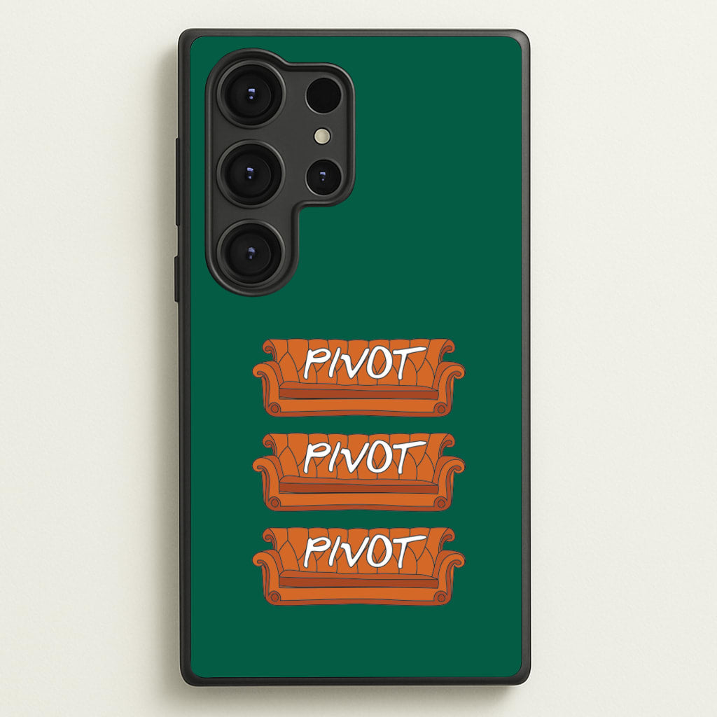 Sitcom Couches Pivot - Friends Phone Case for Galaxy S25 Ultra