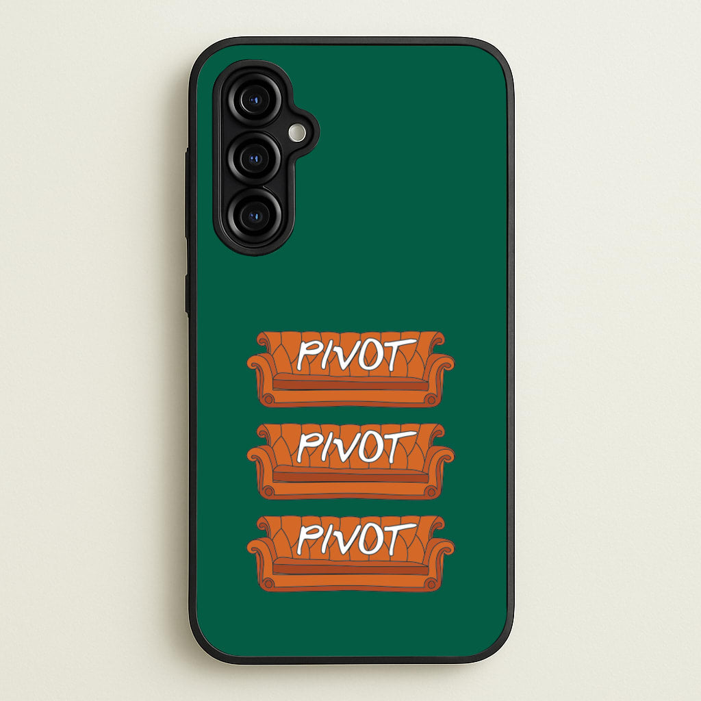 Sitcom Couches Pivot - Friends Phone Case for Galaxy A54