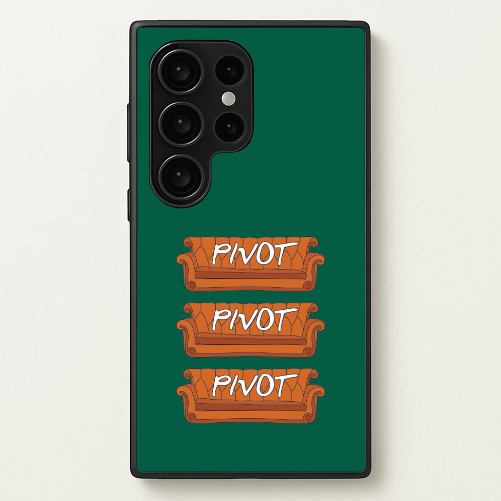 Sitcom Couches Pivot - Friends Phone Case for Galaxy S24 Ultra