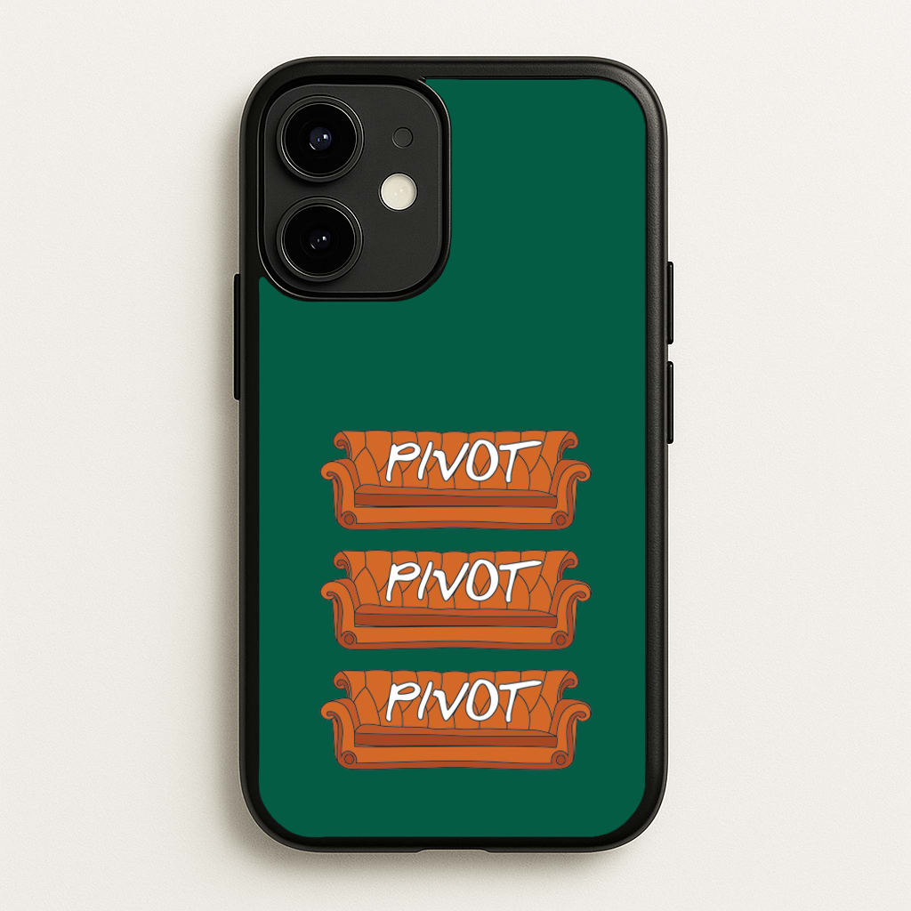 Sitcom Couches Pivot - Friends Phone Case for iPhone 12 / 12 Pro