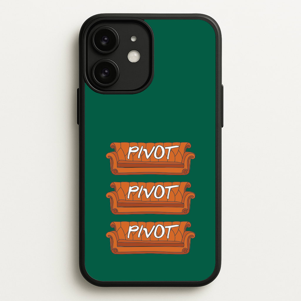 Sitcom Couches Pivot - Friends Phone Case for iPhone 11