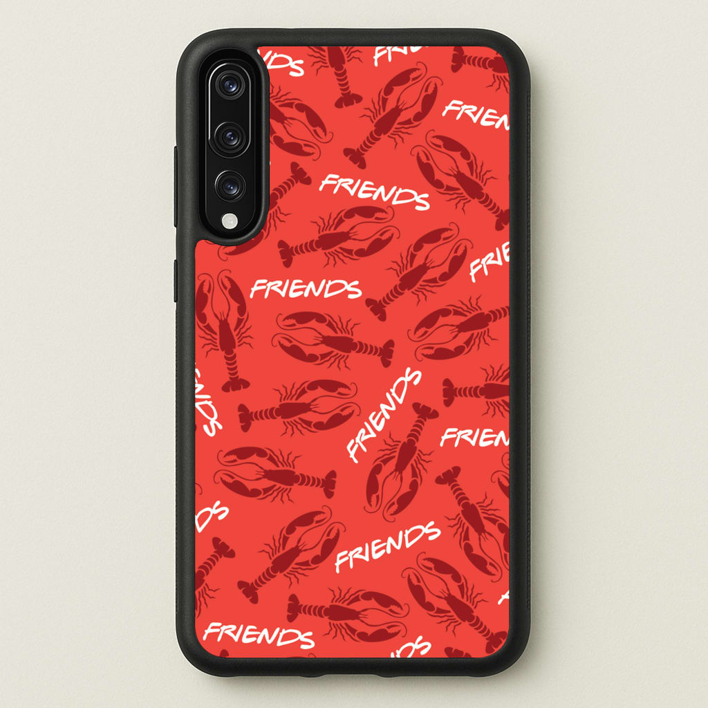 Sitcom Red Lobsters Pattern - Friends Phone Case for Huawei P20 Pro