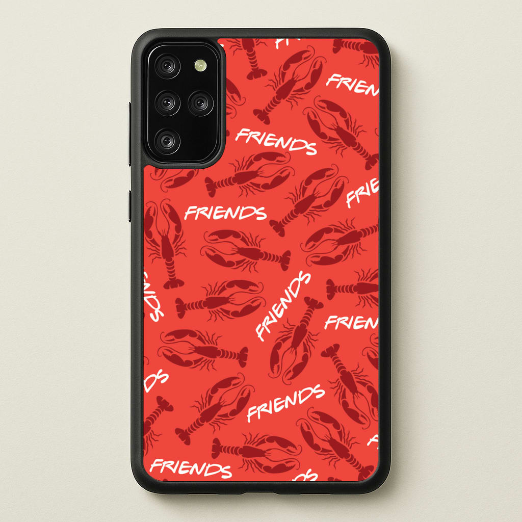 Sitcom Red Lobsters Pattern - Friends Phone Case for Galaxy S20 Plus