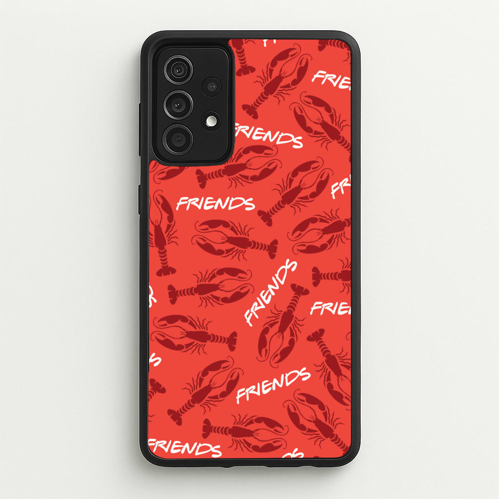 Sitcom Red Lobsters Pattern  - Friends Phone Case for Galaxy A52 / A52s