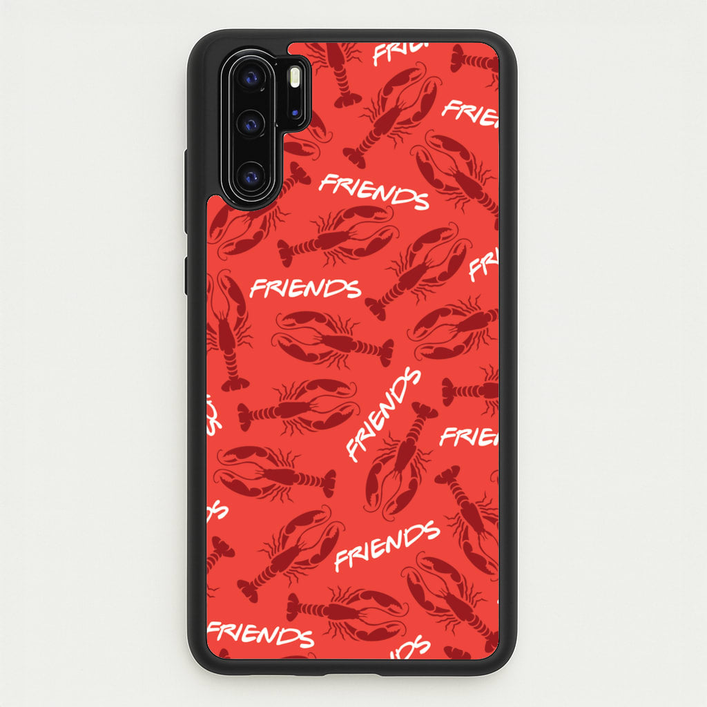 Sitcom Red Lobsters Pattern - Friends Phone Case for Huawei P30 Pro