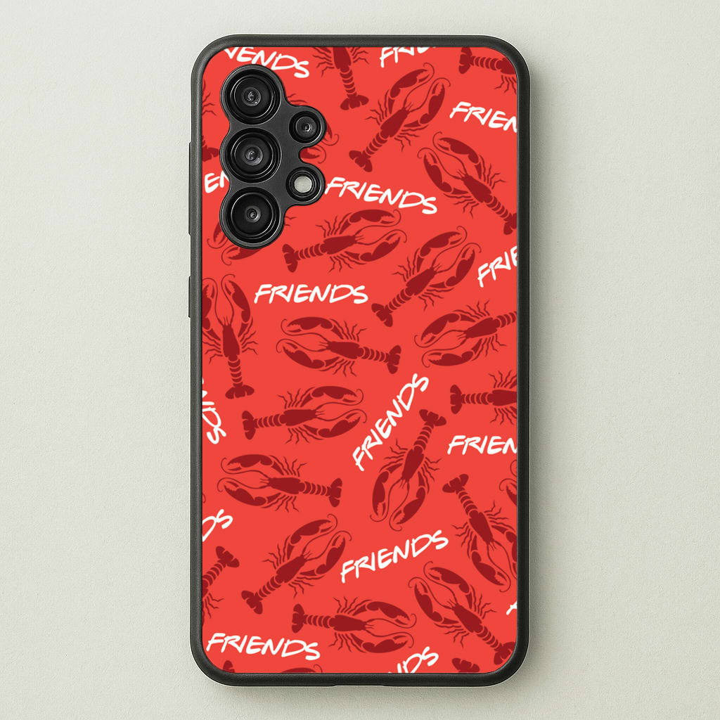 Sitcom Red Lobsters Pattern - Friends Phone Case for Galaxy A13