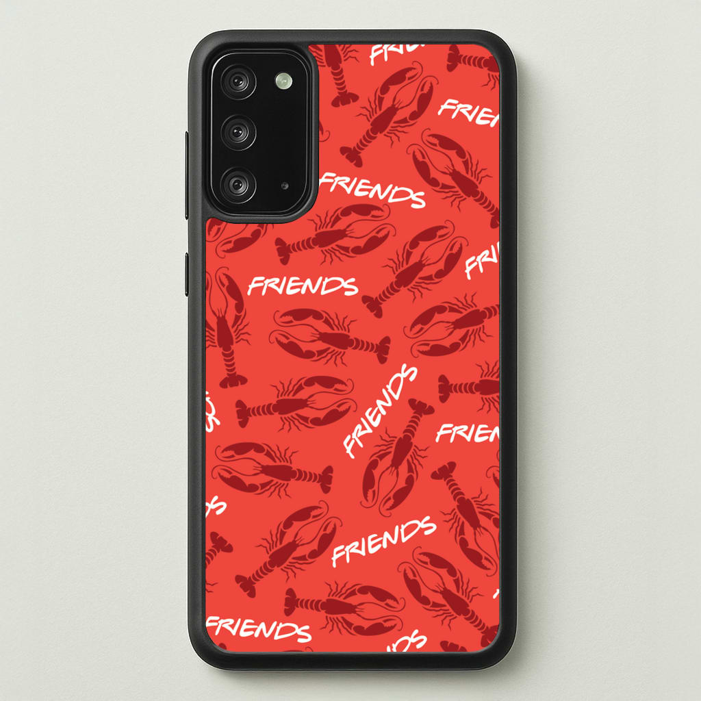 Sitcom Red Lobsters Pattern - Friends Phone Case for Galaxy Note 20