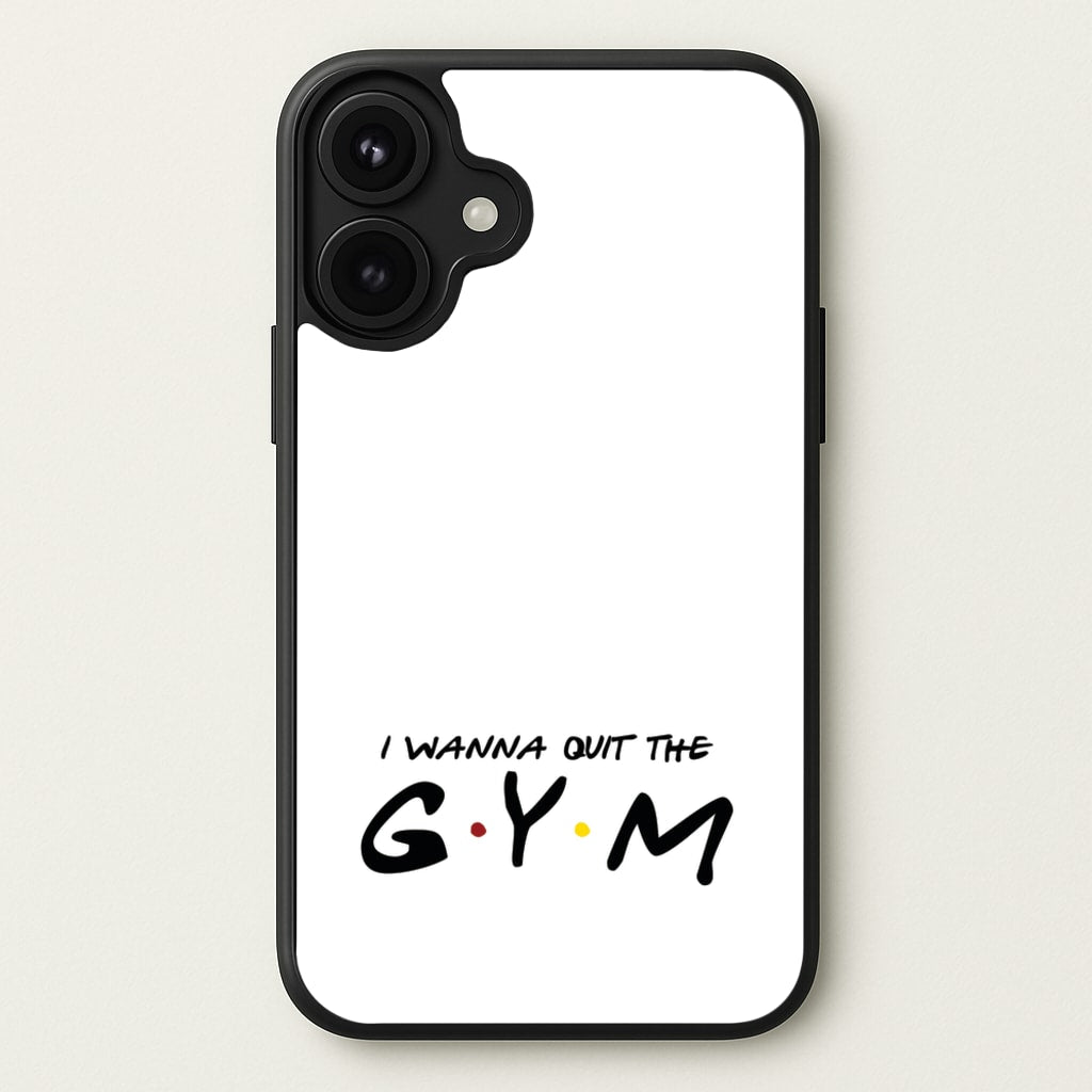 I Wanna Quit The GYM Phone Case for iPhone 17