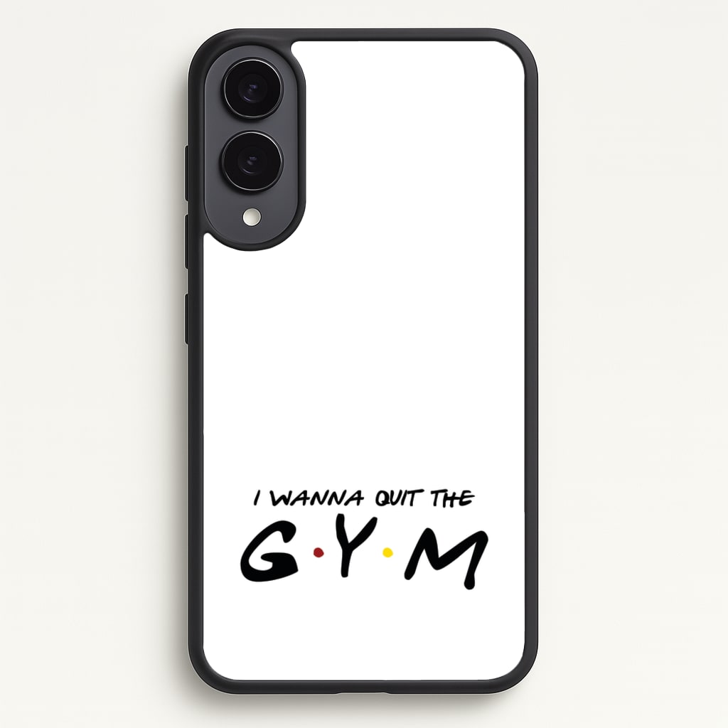 I Wanna Quit The GYM - Friends Phone Case for Galaxy S25 Edge