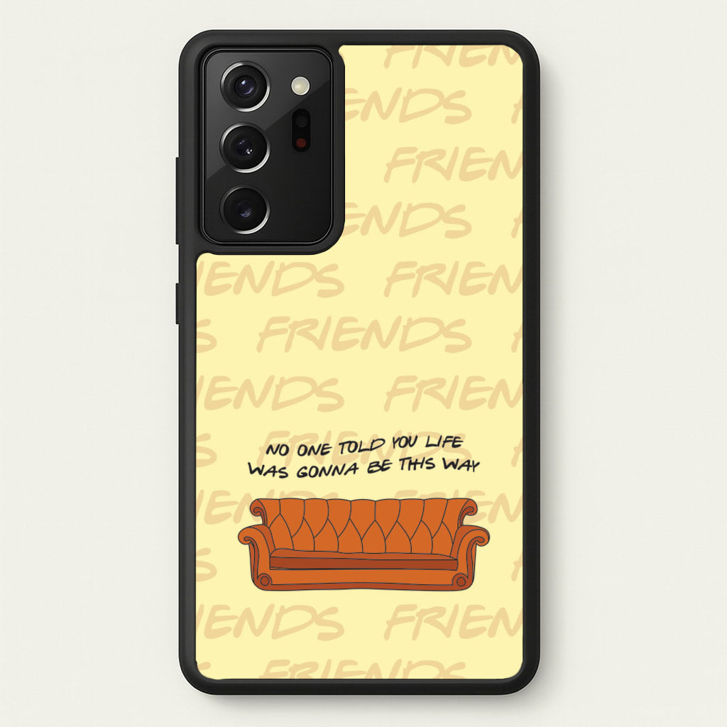 No One Told You Pattern - Friends Phone Case for Galaxy Note 20 Ultra