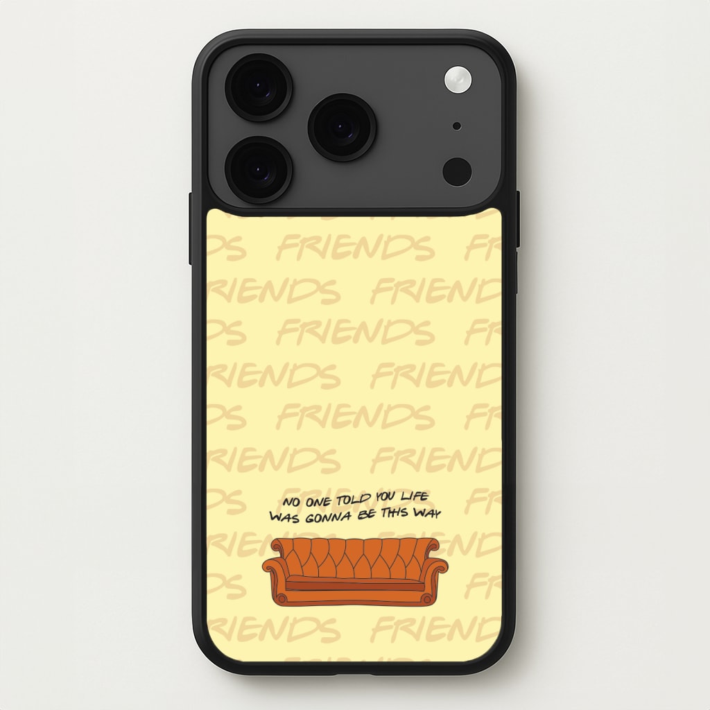 No One Told You Pattern Phone Case for iPhone 17 Pro