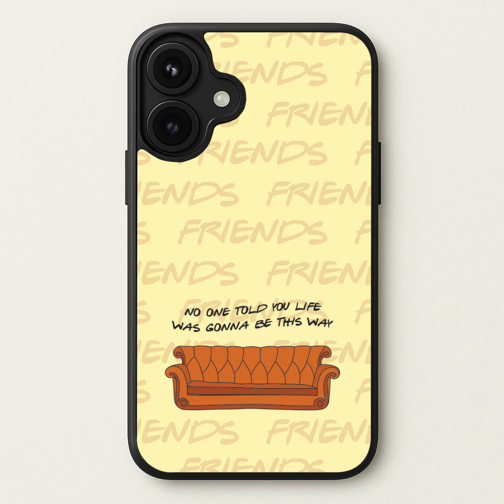 No One Told You Pattern Phone Case for iPhone 17