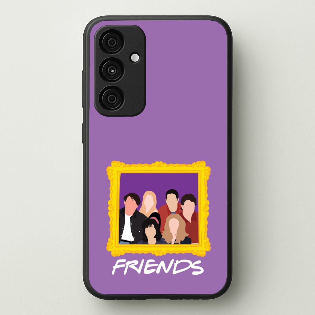 Cast Photo Frame - Friends Phone Case for Galaxy A55
