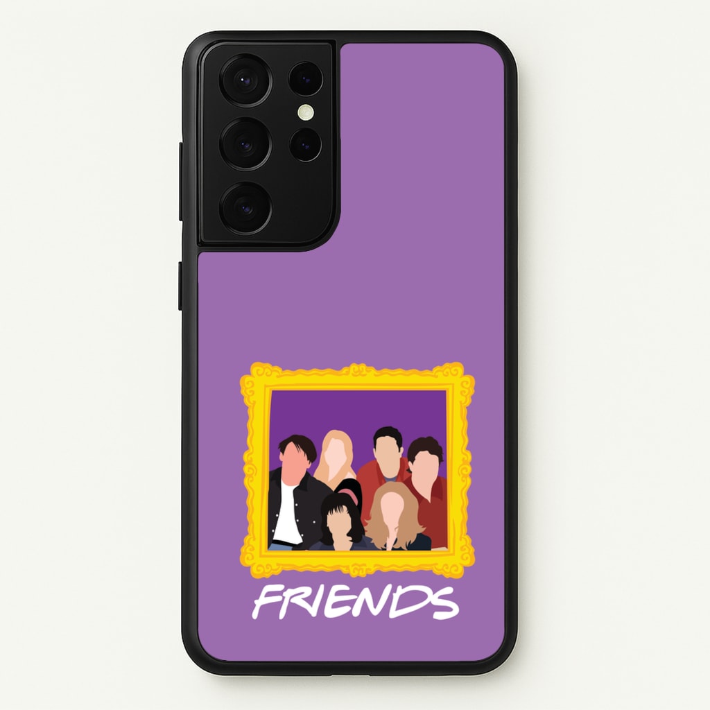 Cast Photo Frame - Friends Phone Case for Galaxy S21 Ultra