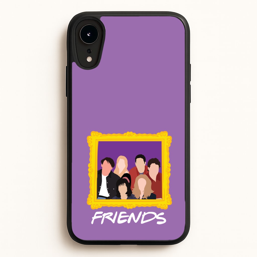 Cast Photo Frame - Friends Phone Case for iPhone XR
