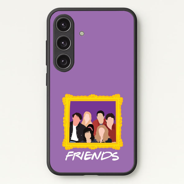 Cast Photo Frame - Friends Phone Case for Galaxy S25