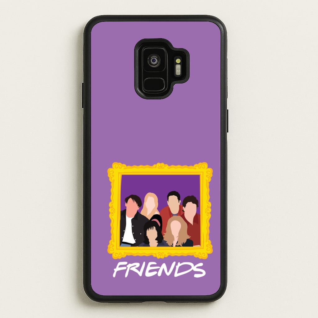 Cast Photo Frame - Friends Phone Case for Galaxy S9