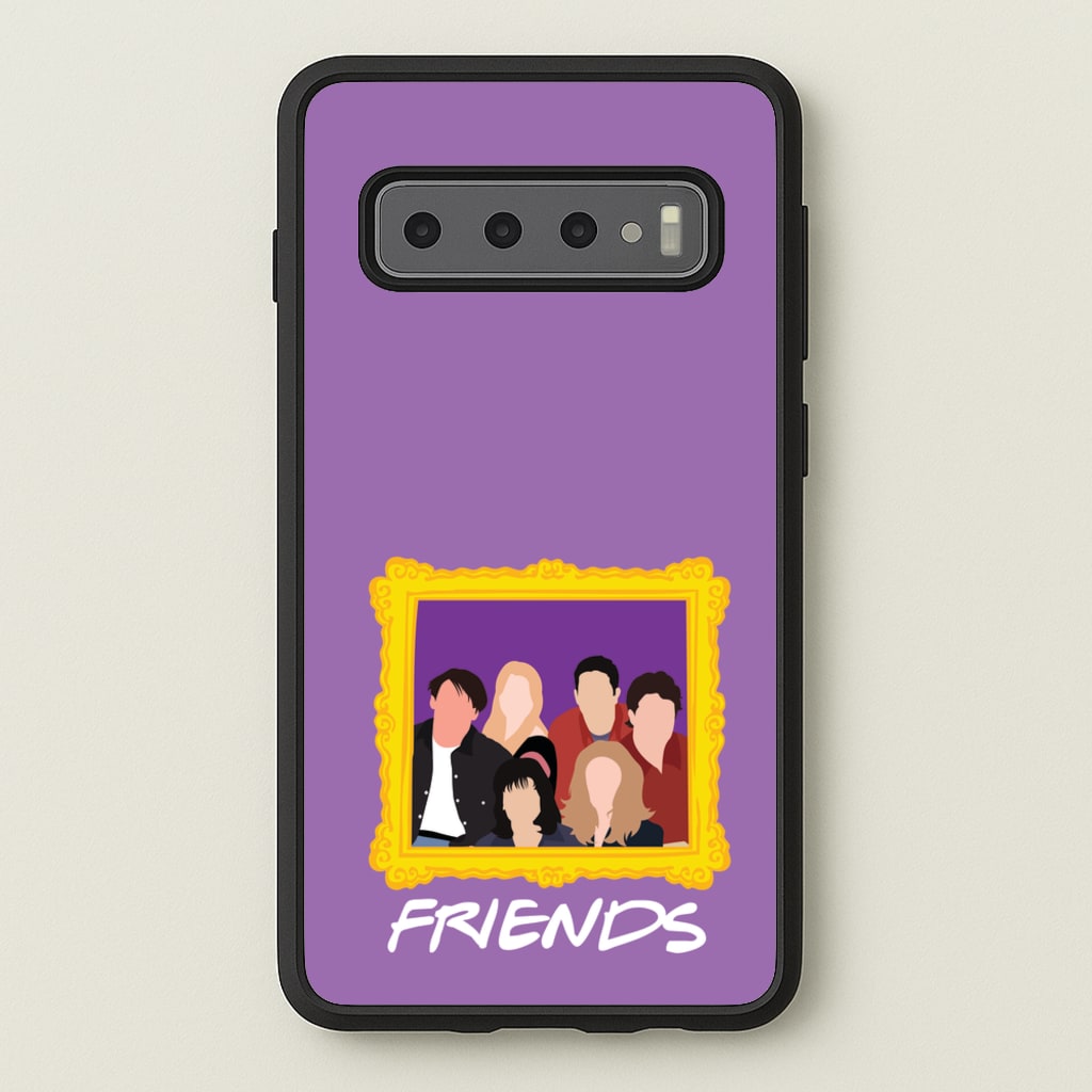 Cast Photo Frame - Friends Phone Case for Galaxy S10