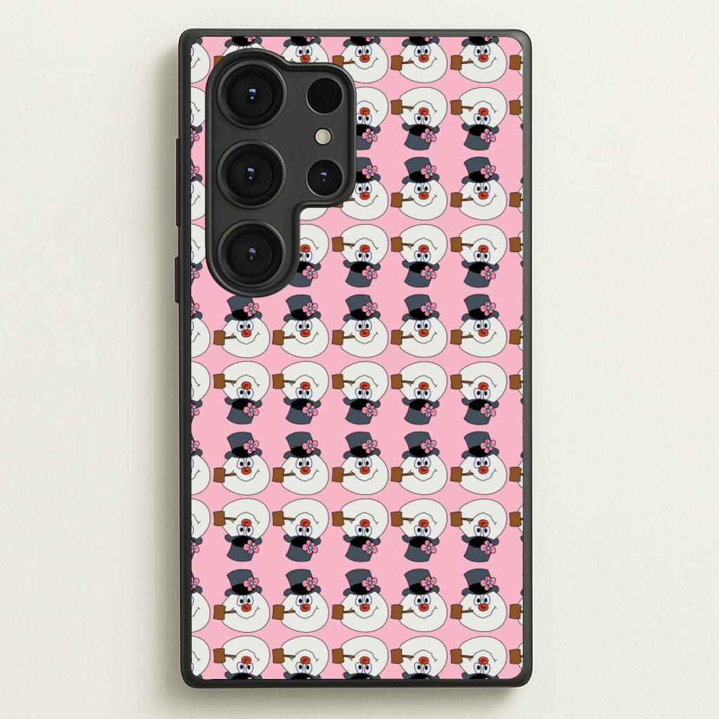 Pattern - Snowman - Frosty The Snowman Phone Case for Galaxy S25 Ultra