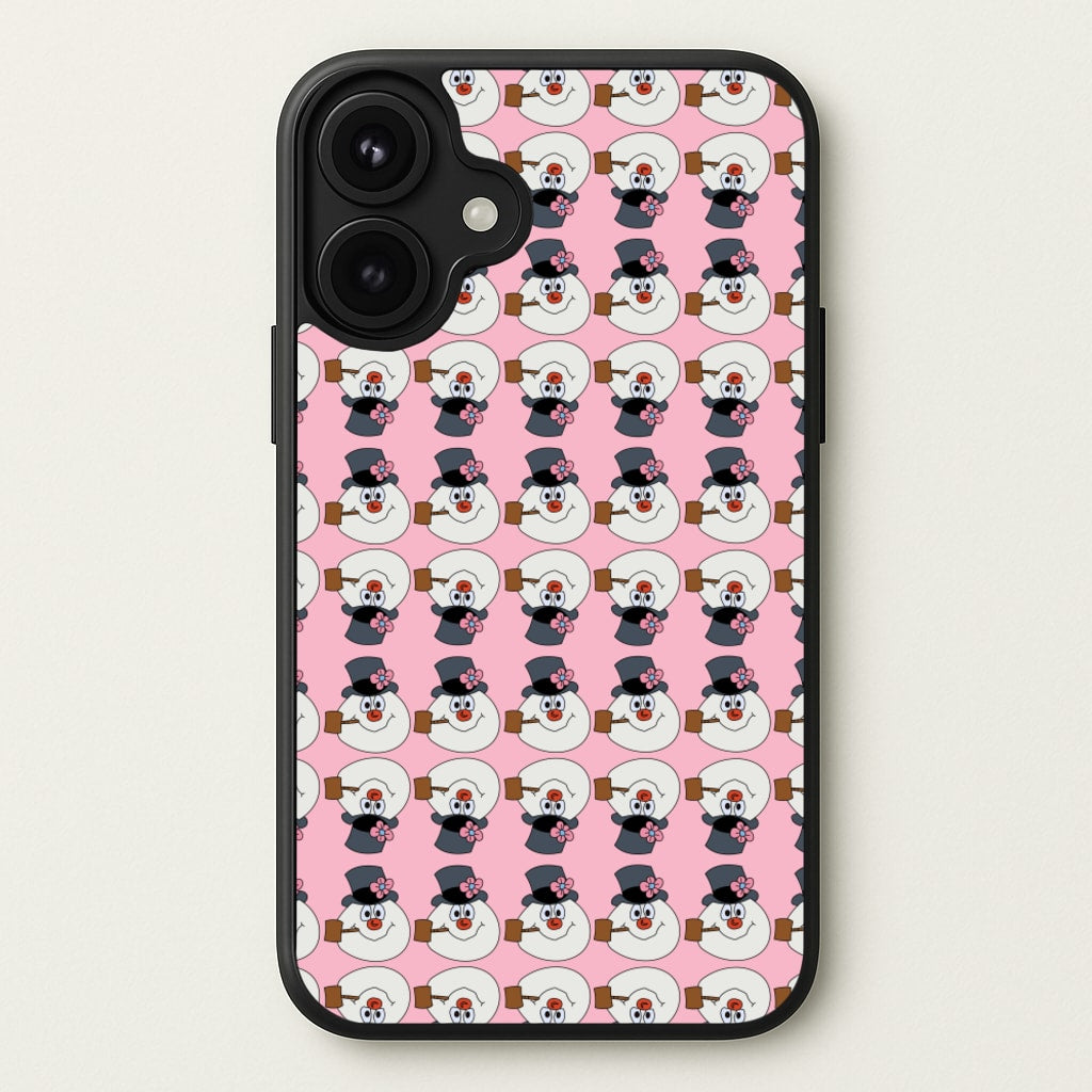 Pattern - Snowman Phone Case for iPhone 17