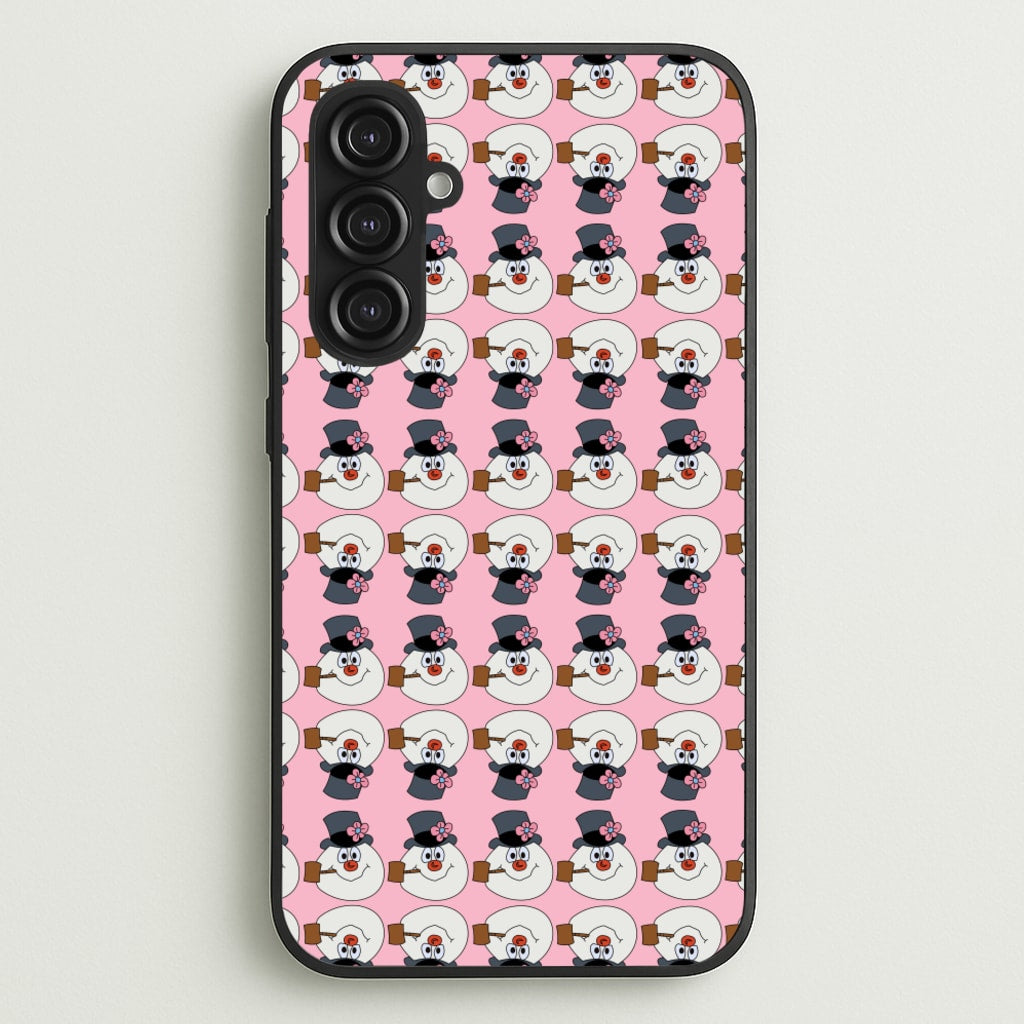 Pattern - Snowman - Frosty The Snowman Phone Case for Galaxy S23FE