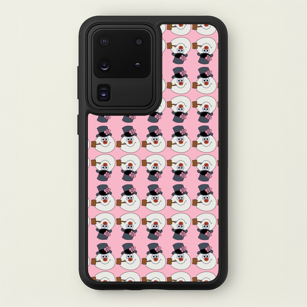 Pattern - Snowman - Frosty The Snowman Phone Case for Galaxy S20 Ultra
