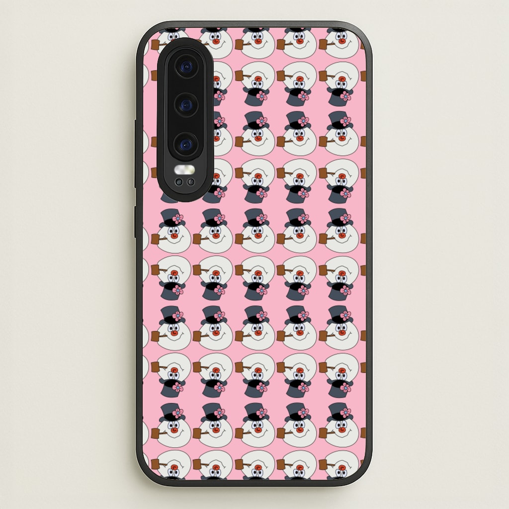 Pattern - Snowman - Frosty The Snowman Phone Case for Huawei P30
