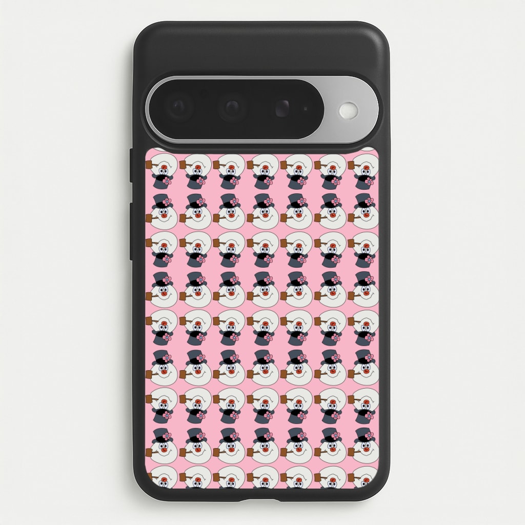 Pattern - Snowman Phone Case for Google Pixel 10 Pro XL