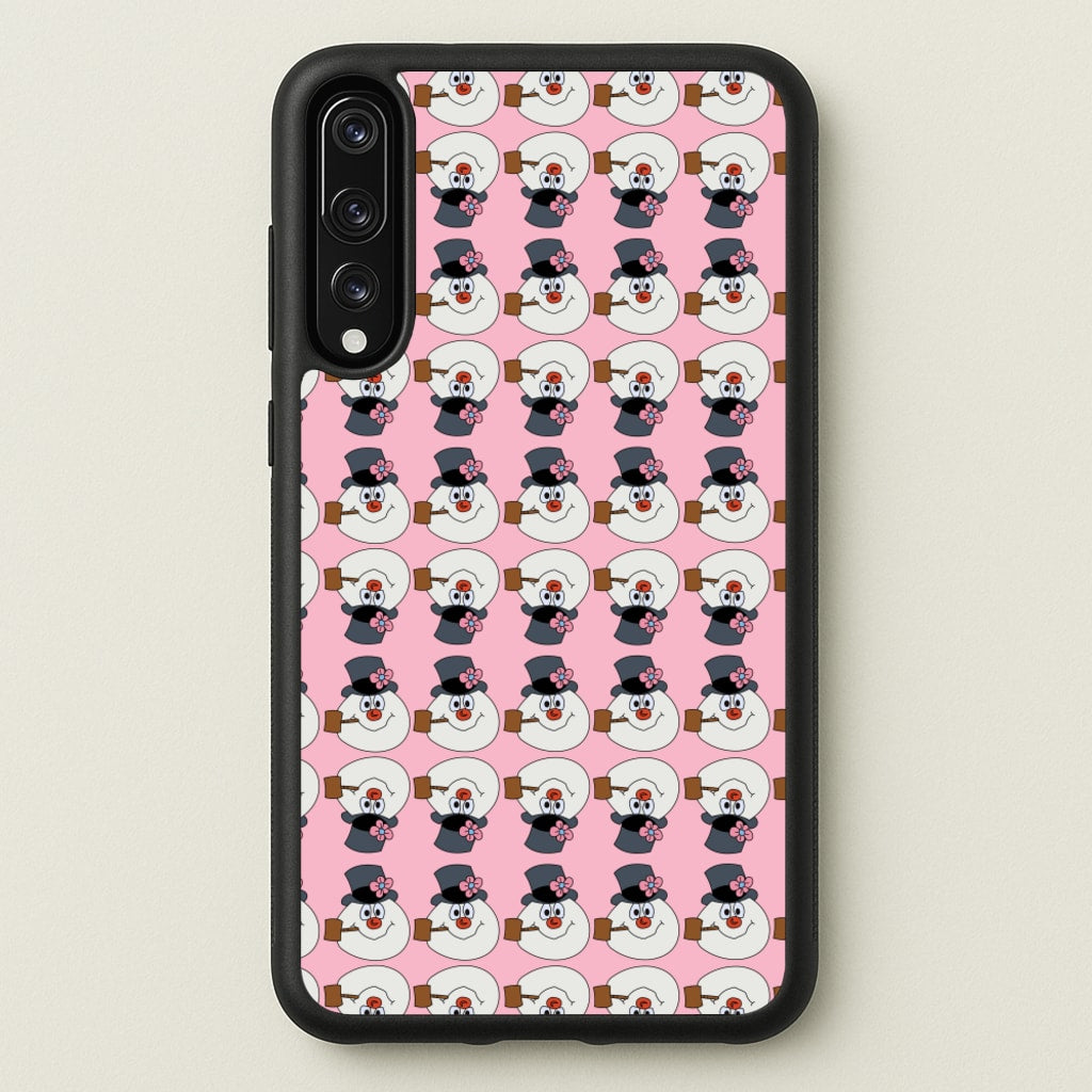 Pattern - Snowman - Frosty The Snowman Phone Case for Huawei P20 Pro