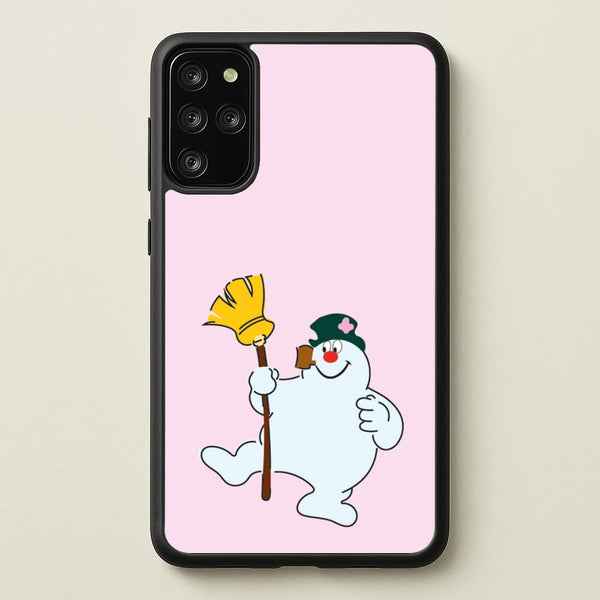 Broom - Snowman - Frosty The Snowman Phone Case for Galaxy S20 Plus