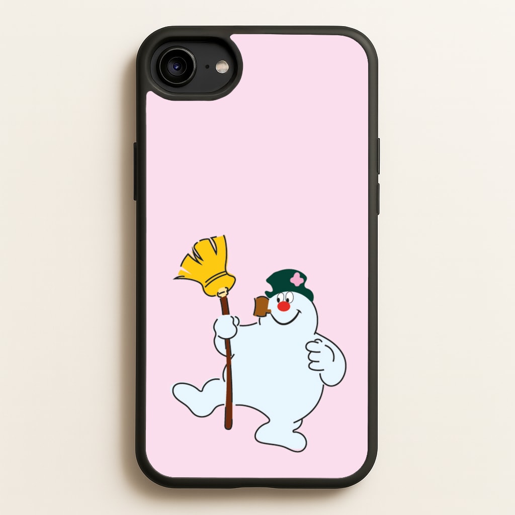 Broom - Snowman - Frosty The Snowman Phone Case for iPhone 6 / 7 / 8 / SE