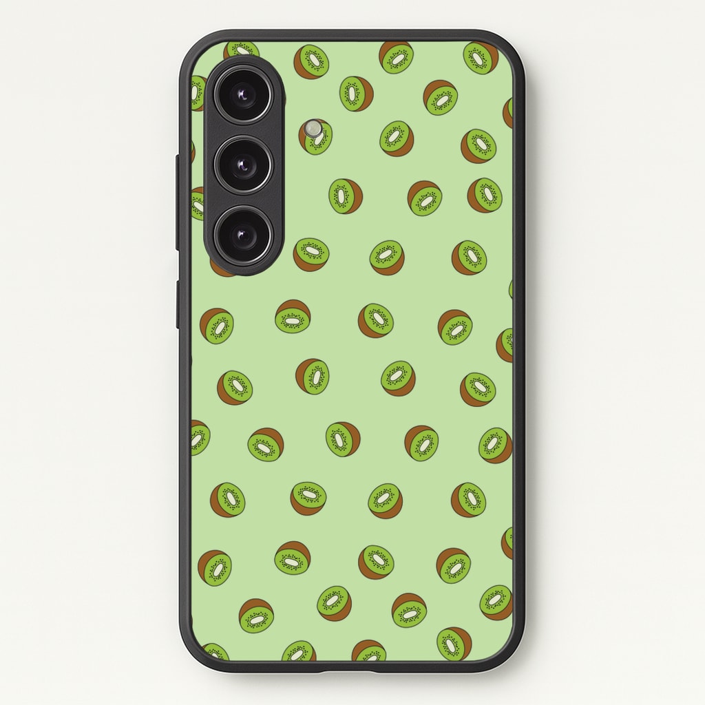 Kiwis - Fruit Patterns - Fruit Patterns Phone Case for Galaxy S25 Plus