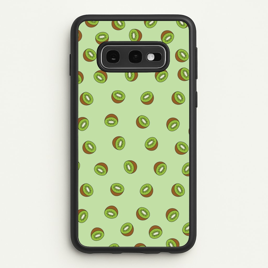 Kiwis - Fruit Patterns - Fruit Patterns Phone Case for Galaxy S10e