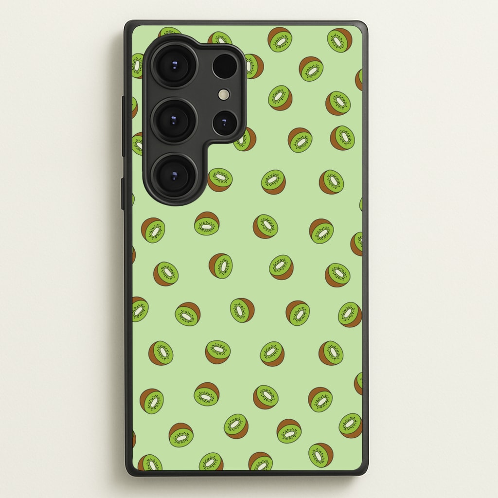 Kiwis - Fruit Patterns - Fruit Patterns Phone Case for Galaxy S25 Ultra