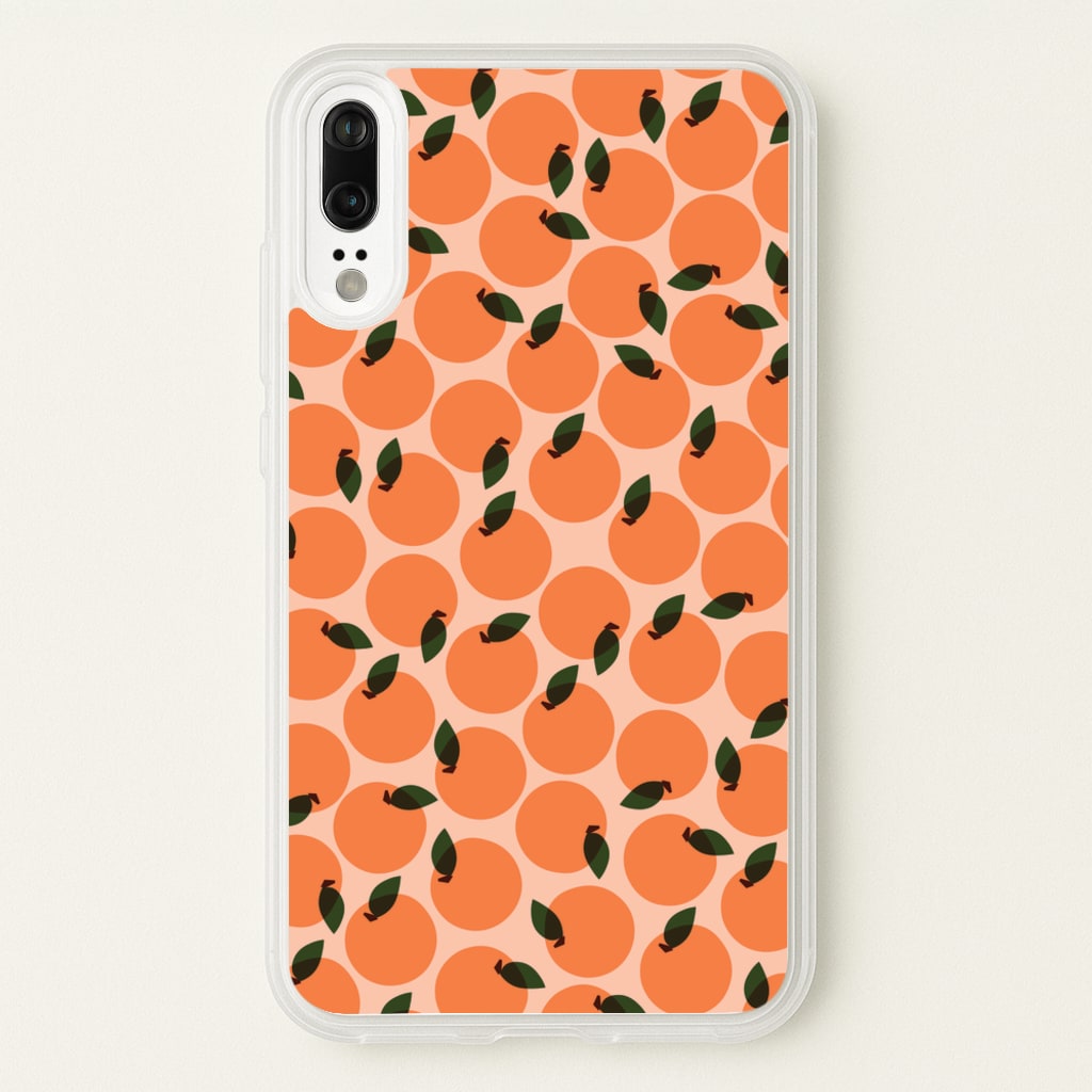 Oranges - Fruit Patterns - Fruit Patterns Phone Case for Huawei P20