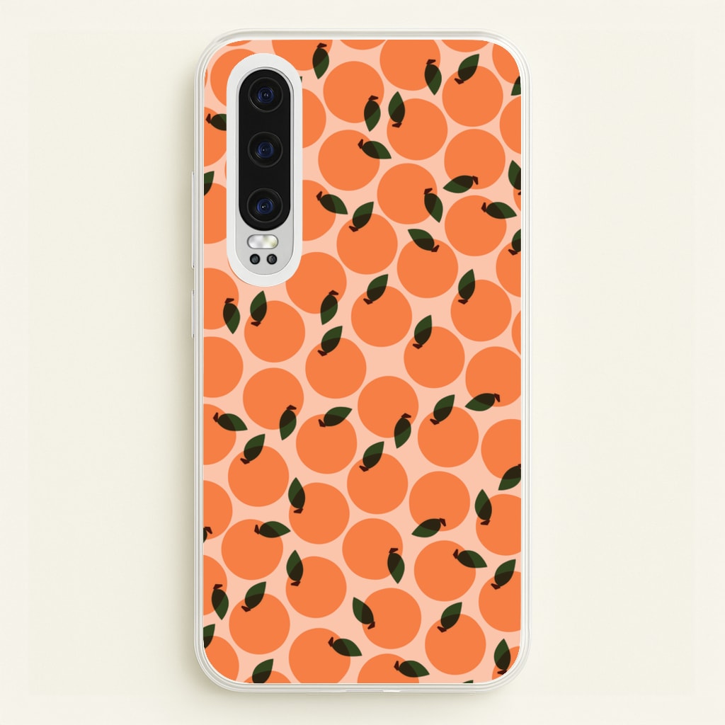 Oranges - Fruit Patterns - Fruit Patterns Phone Case for Huawei P30