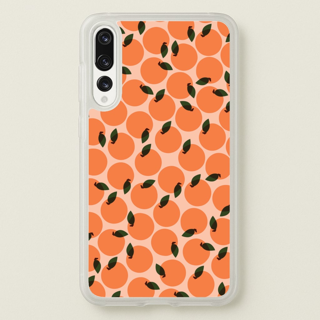 Oranges - Fruit Patterns - Fruit Patterns Phone Case for Huawei P20 Pro