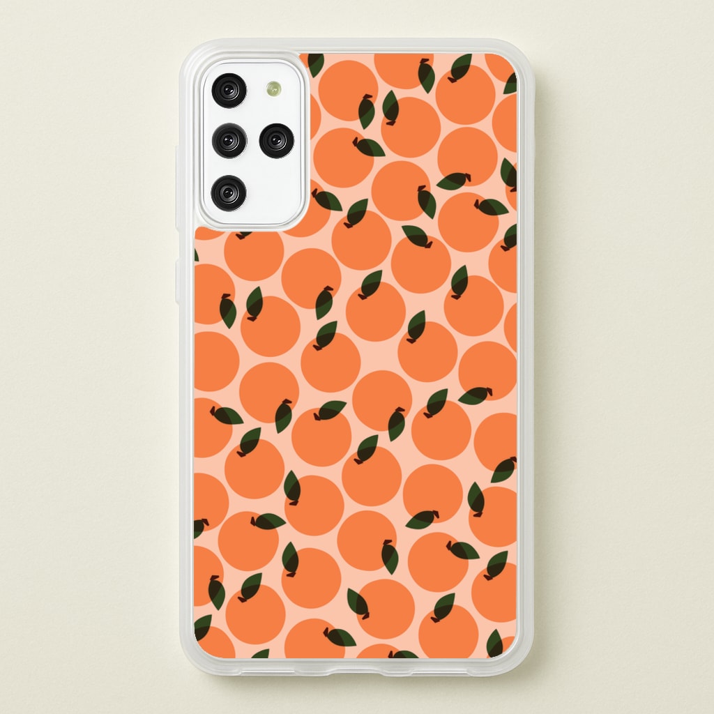 Oranges - Fruit Patterns - Fruit Patterns Phone Case for Galaxy S20 Plus
